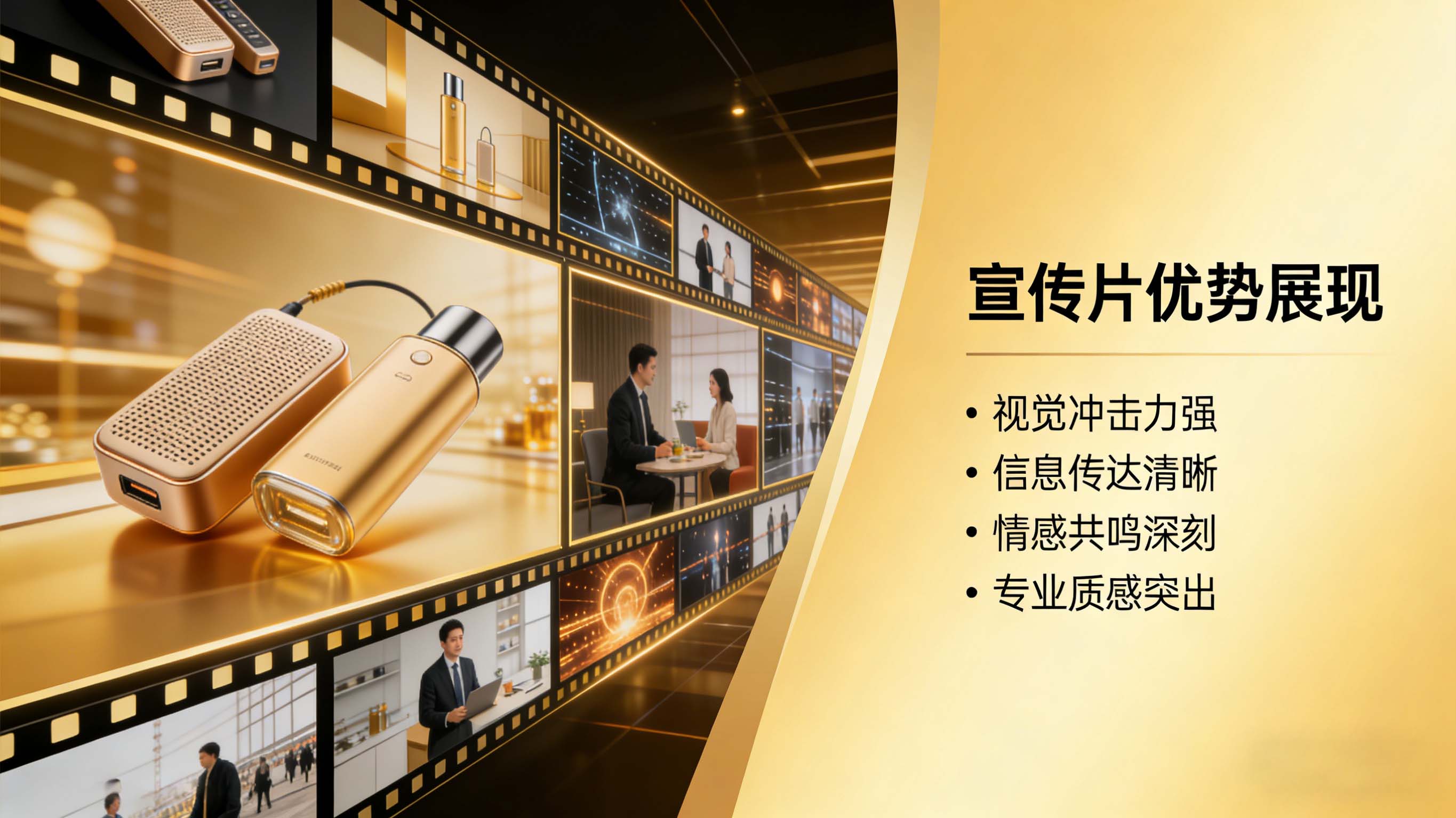 宣傳片的優(yōu)勢