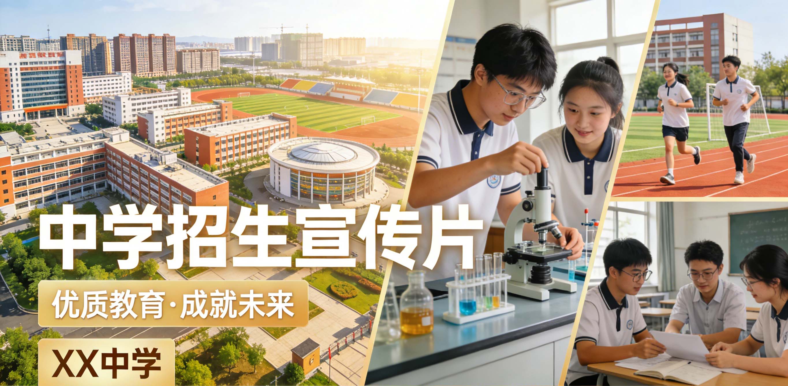 中學(xué)招生宣傳片怎么拍攝?